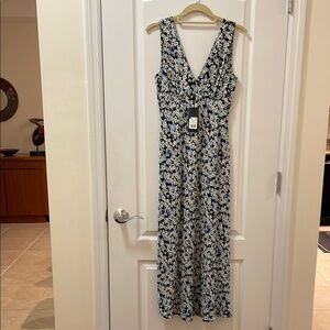 Rails midnight meadow floral  Sleeveless V-Neck Maxi Sundress